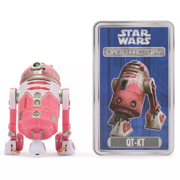 Available Now At Disney Store - Exclusive QT-KT Droid  Star Wars QT-KT Astromech Droid Factory Build-A-Droid & TC-332 Arm March Part 3